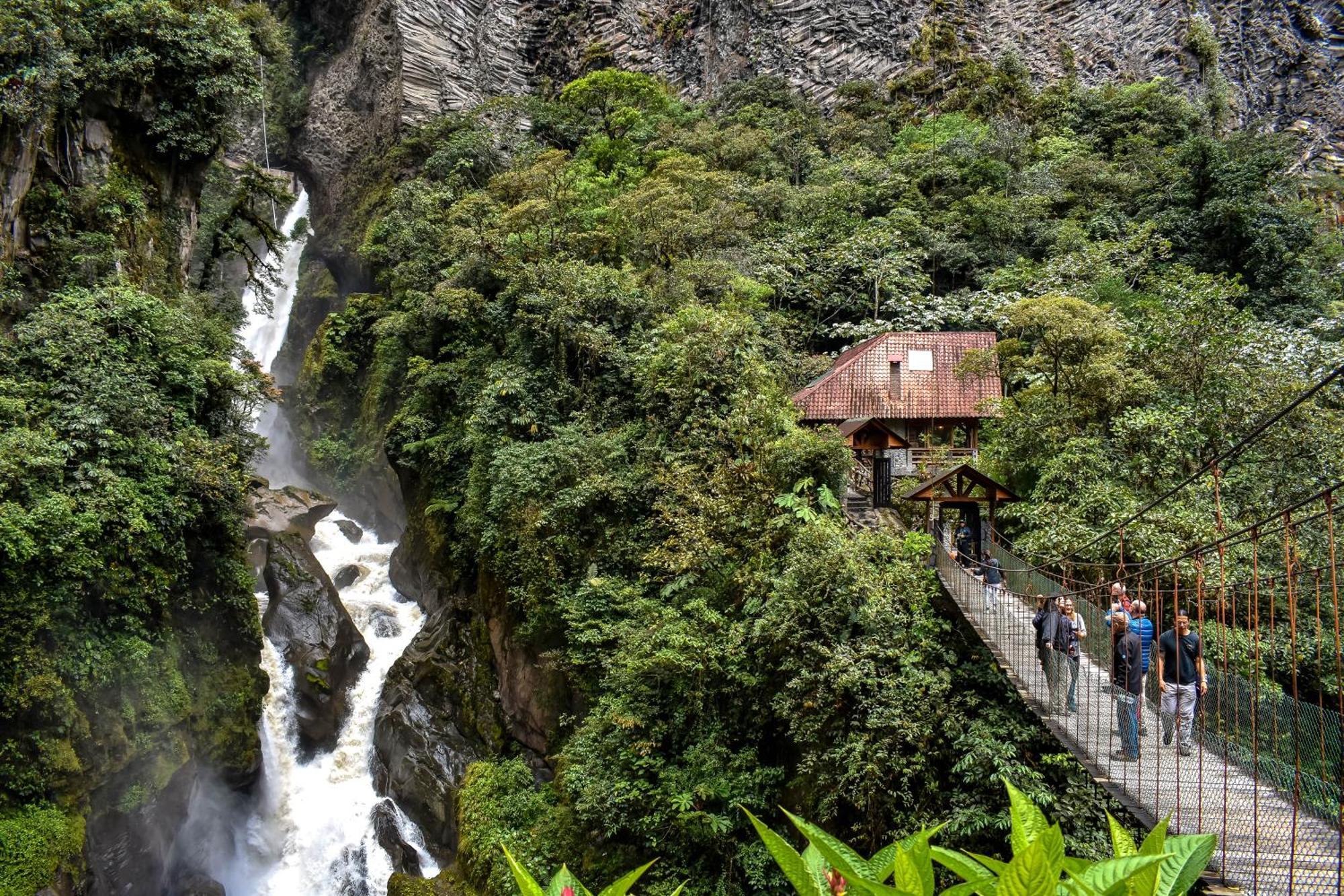 Spa Hosteria Miramelindo Baños Extérieur photo